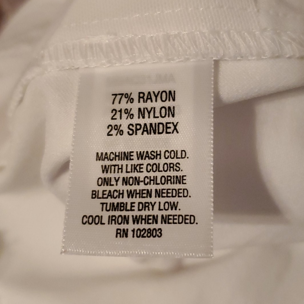 JM Collection White Pants - Picture 6 of 6